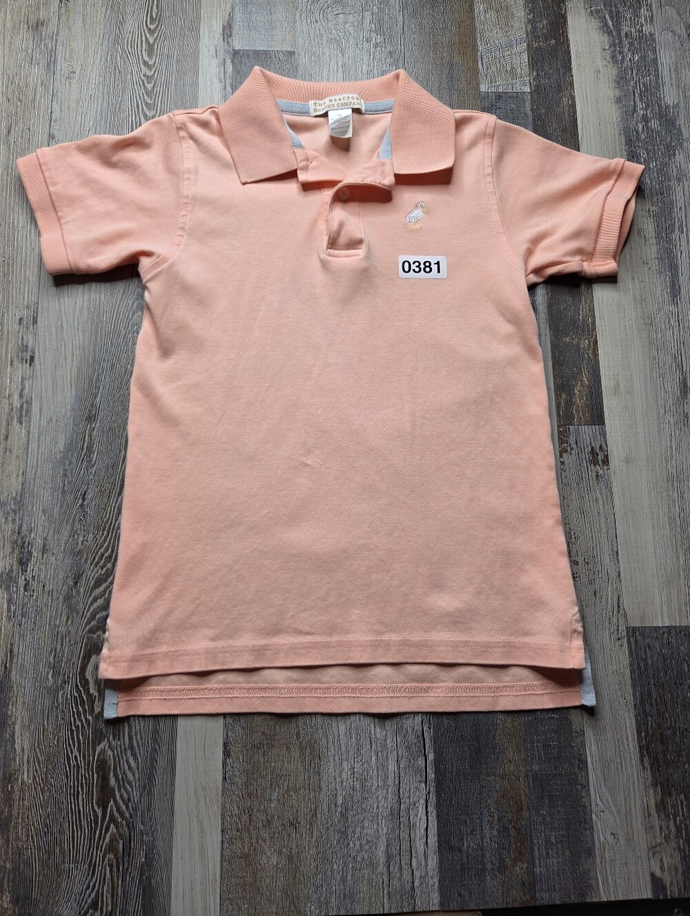 Beaufort Bonnet Co Boys Size 7 Polo Shirt TBBC Prim & Proper Polo Shirt
